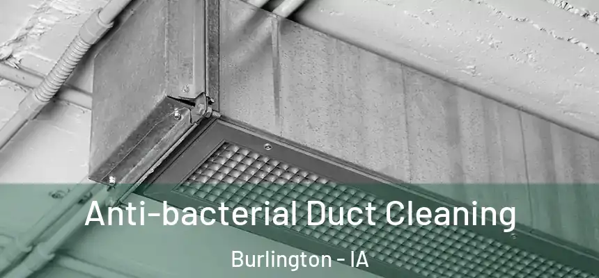  Anti-bacterial Duct Cleaning Burlington - IA