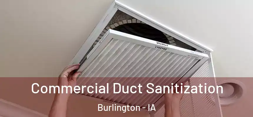 Commercial Duct Sanitization Burlington - IA